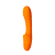 Ребристий вібратор для точки G Pash Ribbed G-spot Vibrator колір: помаранчевий So Divine (Велика Британія)