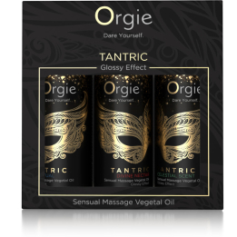 Набір масажних олій 3х30 мл  з ароматами-афродизіаками TANTRIC,  Orgie (Бразилія-Португалія)