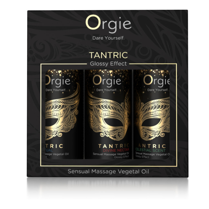 Набір масажних олій 3х30 мл з ароматами-афродизіаками TANTRIC, Orgie (Бразилія-Португалія) Набір масажних олій 3х30 мл з ароматами-афродизіаками TANTRIC, Orgie (Бразилія-Португалія)