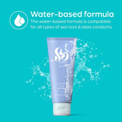 Лубрикант на водній основі  Water-based lubricant, 100 мл  So Divine (Велика Британія)