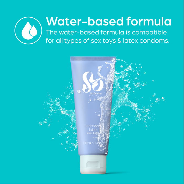 Лубрикант на водній основі  Water-based lubricant, 100 мл  So Divine (Велика Британія)