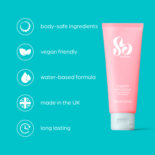Гель для стимуляції оргазму Orgasm Stimulating Gel, 100 мл So Divine (Велика Британія)