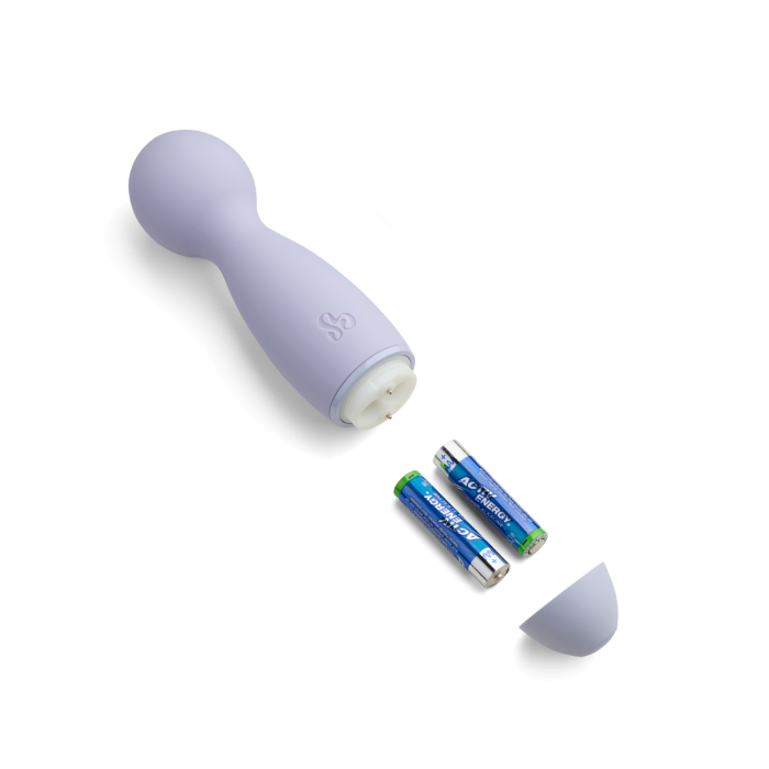 Міні вібратор  Pearl Mini Massaging Wand для стимуляції та масажу, колір: блакитний  So Divine (Велика Британія)