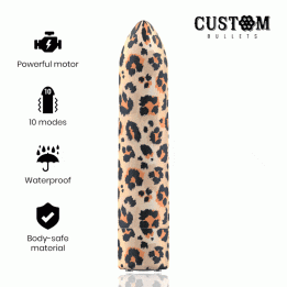 Потужна віброкуля Leopard Custom Bullets (Іспанія)
