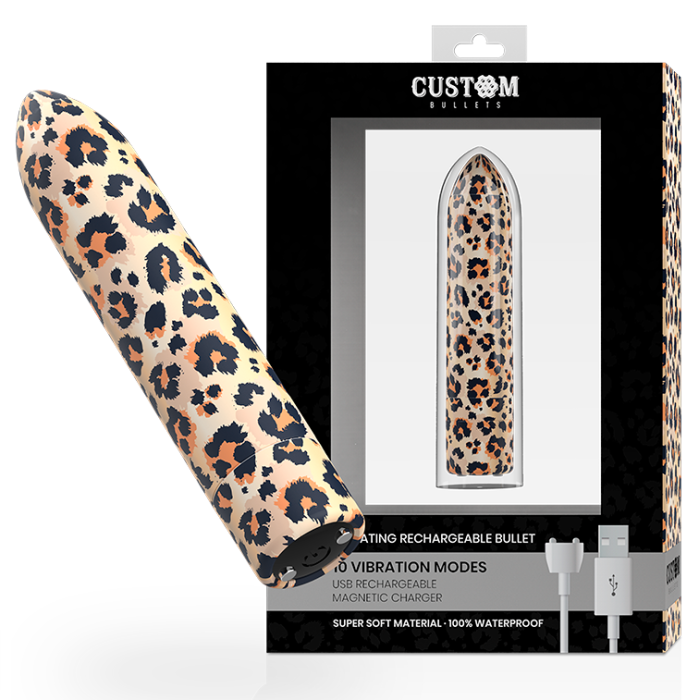 Потужна віброкуля Leopard Custom Bullets (Іспанія)