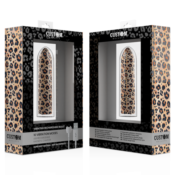 Потужна віброкуля Leopard Custom Bullets (Іспанія)