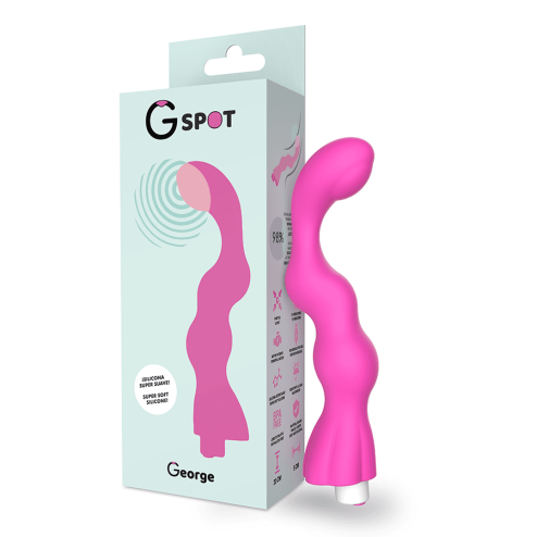 Вібратор для зони G GEORGE, колір: рожевий G-SPOT (Іспанія)