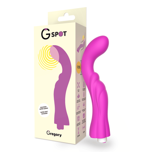 Вібратор для точки G GREGORY, колір: фіолетовий G-SPOT (Іспанія)