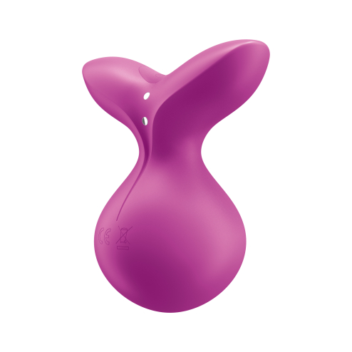 Міні вібратор Viva la Vulva 3 для стимуляції та масажу  колір: фіолетовий Satisfyer (Німеччина)