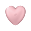 Вакуумний стимулятор для клітора Cutie Heart колір: рожевий Satisfyer (Німеччина)