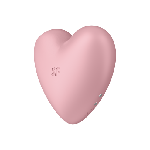 Вакуумний стимулятор для клітора Cutie Heart колір: рожевий Satisfyer (Німеччина)