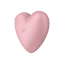 Вакуумний стимулятор для клітора Cutie Heart колір: рожевий Satisfyer (Німеччина)