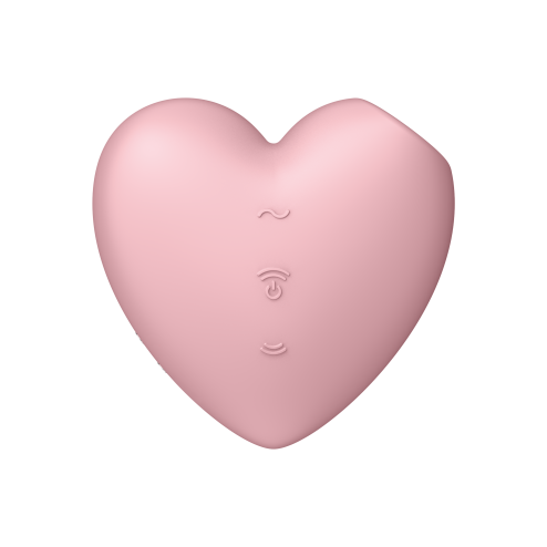 Вакуумний стимулятор для клітора Cutie Heart колір: рожевий Satisfyer (Німеччина)