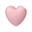 Вакуумний стимулятор для клітора Cutie Heart колір: рожевий Satisfyer (Німеччина)