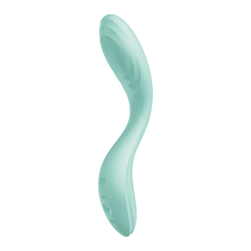 Вібратор для зони G з рухливою кулькою Rrrolling Pleasure, колір: м'ятний Satisfyer (Німеччина)