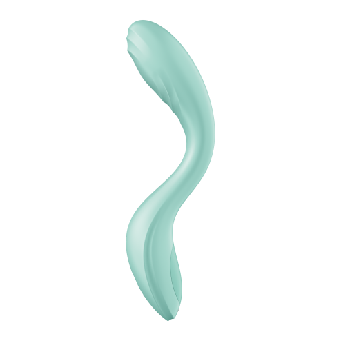 Вібратор для зони G з рухливою кулькою Rrrolling Pleasure, колір: м'ятний Satisfyer (Німеччина)