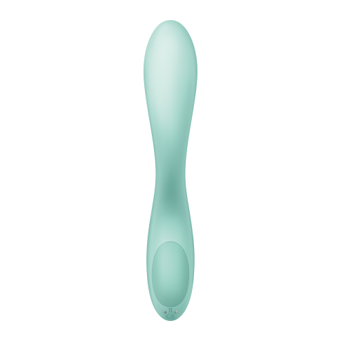 Вібратор для зони G з рухливою кулькою Rrrolling Pleasure, колір: м'ятний Satisfyer (Німеччина)