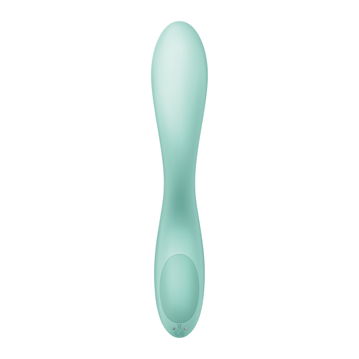 Вібратор для зони G з рухливою кулькою Rrrolling Pleasure, колір: м'ятний Satisfyer (Німеччина)