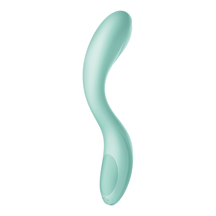 Вібратор для зони G з рухливою кулькою Rrrolling Pleasure, колір: м'ятний Satisfyer (Німеччина)
