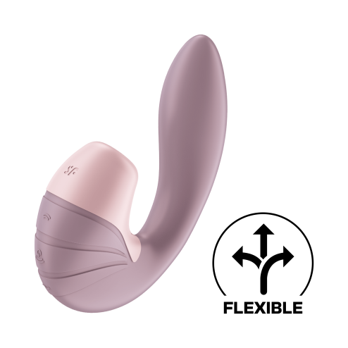 Вакуумний вібратор-стимулятор Supernova, колір: пудровий Satisfyer (Німеччина)