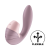 Вакуумний вібратор-стимулятор Supernova, колір: пудровий Satisfyer (Німеччина)