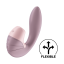 Вакуумний вібратор-стимулятор Supernova, колір: пудровий Satisfyer (Німеччина)