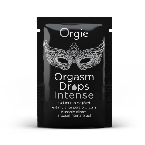 САШЕТ Збуджуючі краплі для клітора ORGASM DROPS INTENSE, 1 мл інтенсивна дія Orgie (Бразилія-Португалія)