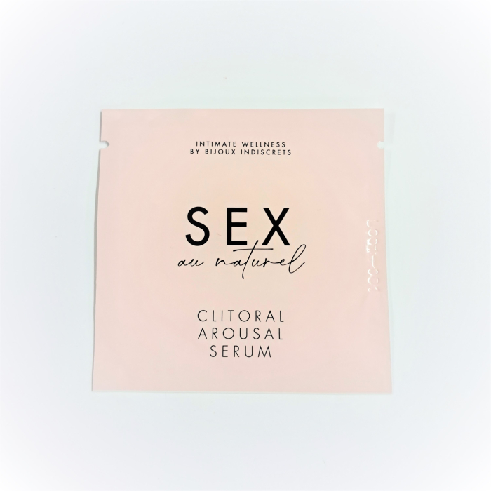 САШЕТ Збуджуюча сироватка для клітора,  Clitoral arousal serum, 1 мл, Sex au Naturel by Bijoux Indiscrets (Іспанія)
