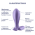 Анальна смарт пробка з вібрацією Intensity Plug, колір: фіолетовий Satisfyer (Німеччина)