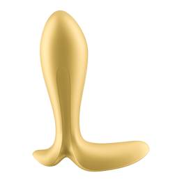 Анальна смарт пробка з вібрацією Intensity Plug, колір: жовтий Satisfyer (Німеччина)