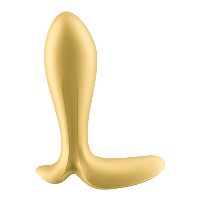 Анальна смарт пробка з вібрацією Intensity Plug, колір: жовтий Satisfyer (Німеччина)