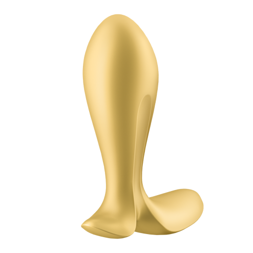 Анальна смарт пробка з вібрацією Intensity Plug, колір: жовтий Satisfyer (Німеччина)