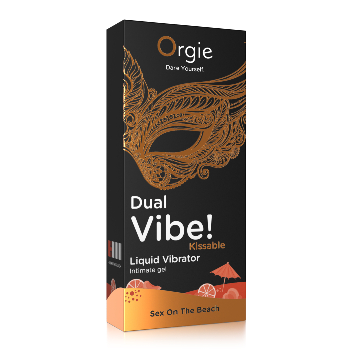Рідкий вібратор DUAL VIBE коктейль СЕКС НА ПЛЯЖІ, 15 мл Orgie (Бразилія-Португалія)