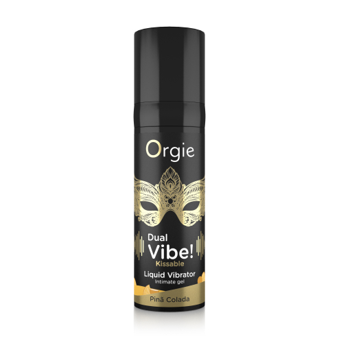 Рідкий вібратор DUAL VIBE коктейль ПІНА КОЛАДА, 15 мл Orgie (Бразилія-Португалія)