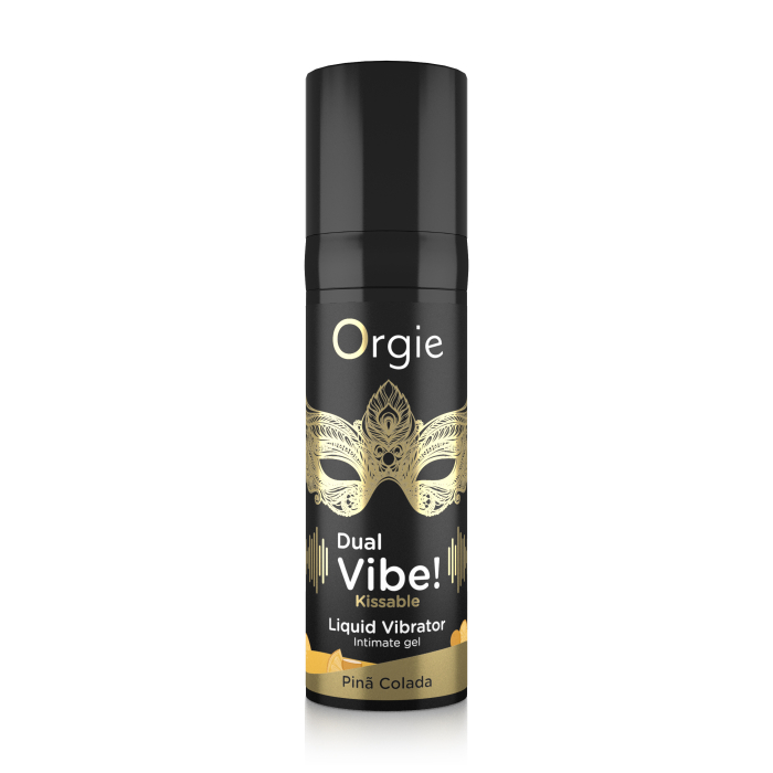 Рідкий вібратор DUAL VIBE коктейль ПІНА КОЛАДА, 15 мл Orgie (Бразилія-Португалія)