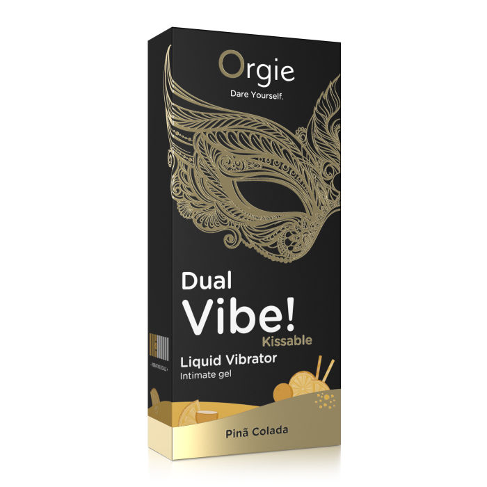 Рідкий вібратор DUAL VIBE коктейль ПІНА КОЛАДА, 15 мл Orgie (Бразилія-Португалія)