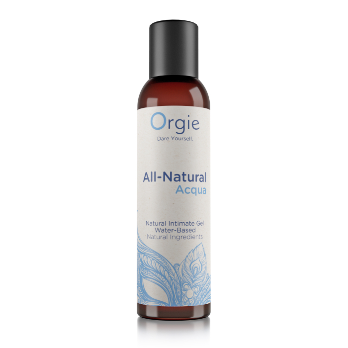 Лубрикант на водній основі  гладенький і шовковистий ALL NATURAL Acqua, 150 мл Orgie (Бразилія-Португалія)
