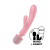2 в 1: вібратор-кролик + масажер Triple Lover колір: рожевий Satisfyer (Німеччина)