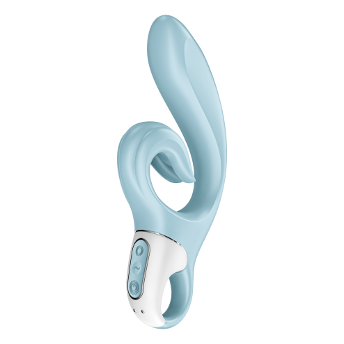 Вібратор-кролик Love me колір: блакитний Satisfyer (Німеччина)