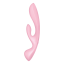 2 в 1: вібратор-кролик + масажер Triple Oh колір: рожевий Satisfyer (Німеччина)