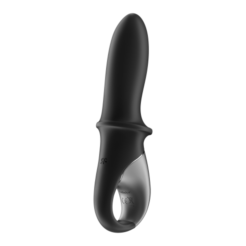 Анальний смарт вібратор з підігрівом Hot Passion  колір: чорний Satisfyer (Німеччина)