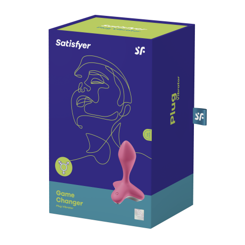 Анальна пробка з вібрацією Game Changer колір: рожевий Satisfyer (Німеччина)