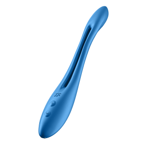 Універсальний гнучкий вібратор для пар Elastic Game колір: темно-синій Satisfyer (Німеччина)