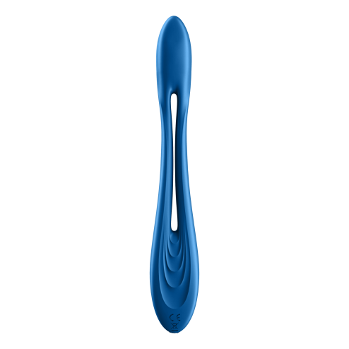 Універсальний гнучкий вібратор для пар Elastic Game колір: темно-синій Satisfyer (Німеччина)