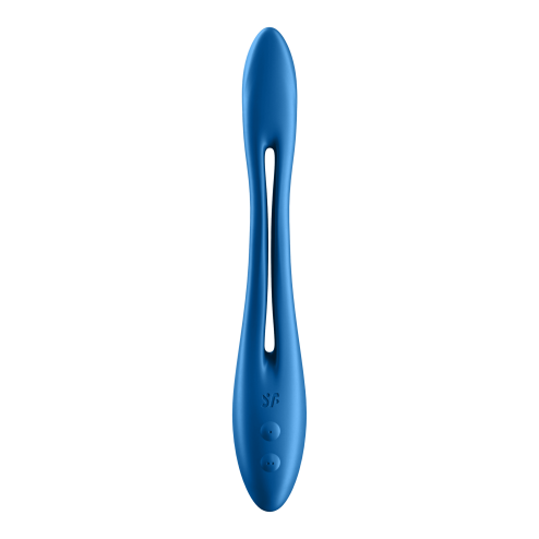 Універсальний гнучкий вібратор для пар Elastic Game колір: темно-синій Satisfyer (Німеччина)