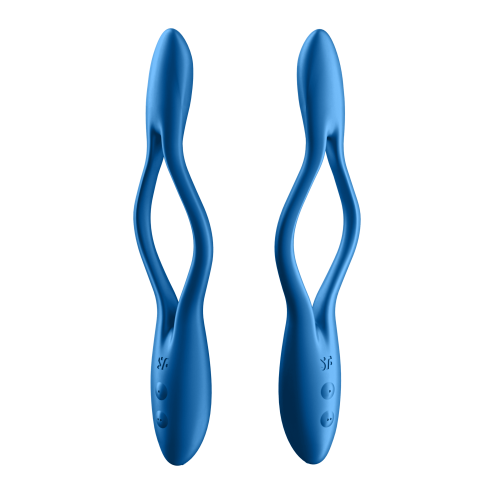 Універсальний гнучкий вібратор для пар Elastic Game колір: темно-синій Satisfyer (Німеччина)