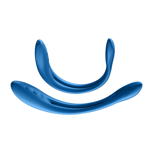 Універсальний гнучкий вібратор для пар Elastic Game колір: темно-синій Satisfyer (Німеччина)