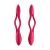 Універсальний гнучкий вібратор для пар Elastic Joy колір: рожевий Satisfyer (Німеччина)