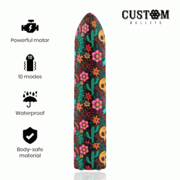 Потужна віброкуля Skull Custom Bullets (Іспанія)