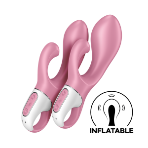 Вібратор-кролик Air Pump Bunny 2 колір: рожевий Satisfyer (Німеччина)